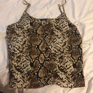 Plus size snack skin tank